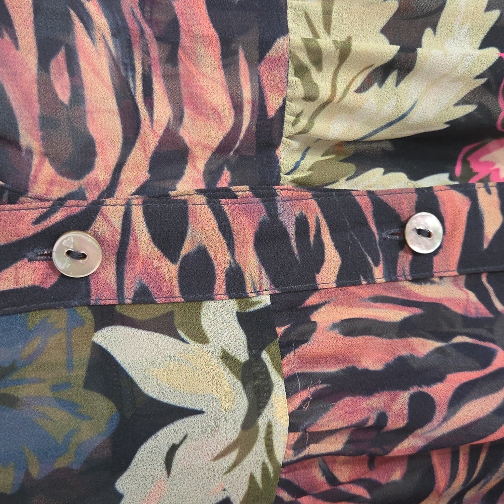Soft Surroundings Sheer Buttondown Duster Dress - Picture 6 of 10